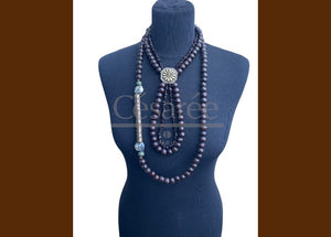COLLIER SUMARA 4 MARRON