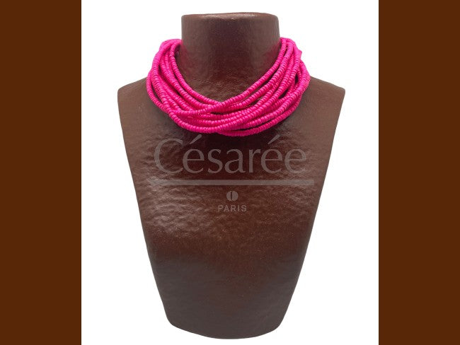TORSADE BOIS ROSE