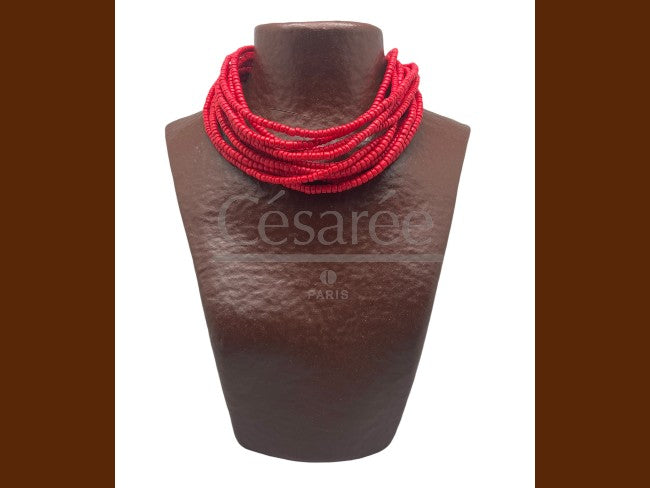 TORSADE BOIS ROUGE