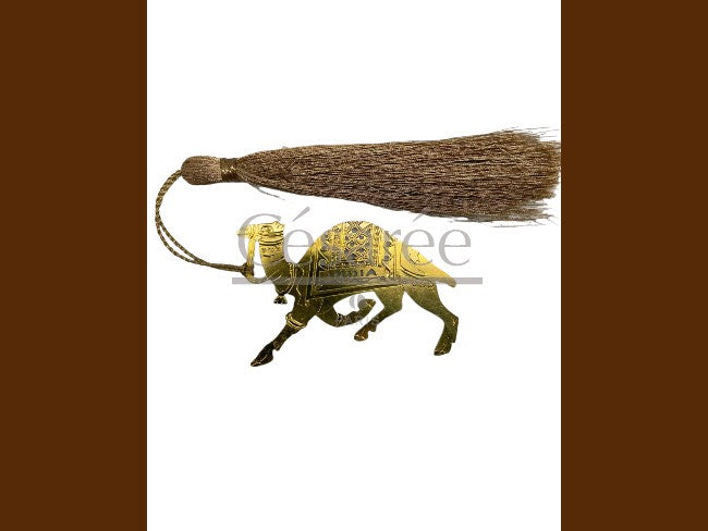 MARQUE-PAGE DROMADAIRE DORE