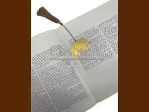 MARQUE-PAGE ELEPHANT DORE