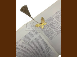 MARQUE-PAGE PAPILLON DORE