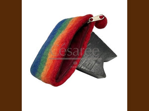POCHETTE EN LAINE BOUILLIE