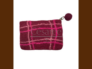 POCHETTE EN LAINE BOUILLIE