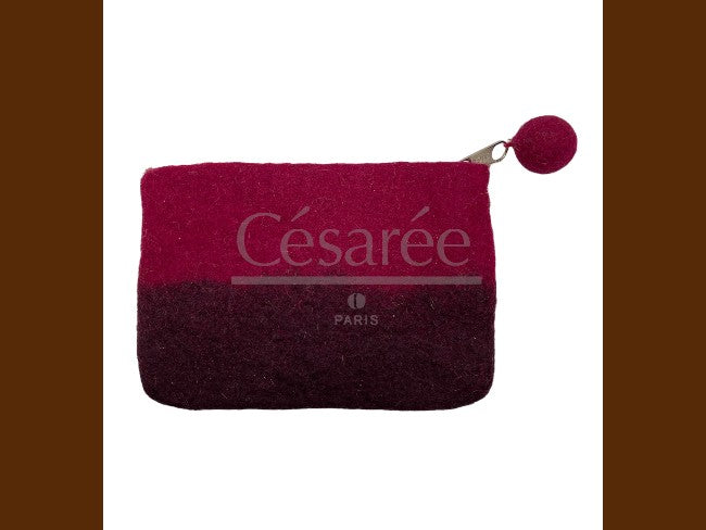 POCHETTE EN LAINE BOUILLIE