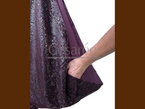 SAC PAILLETE PRUNE