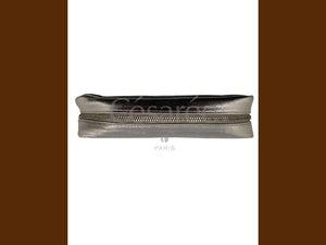 TROUSSE A ZIP ARGENTEE