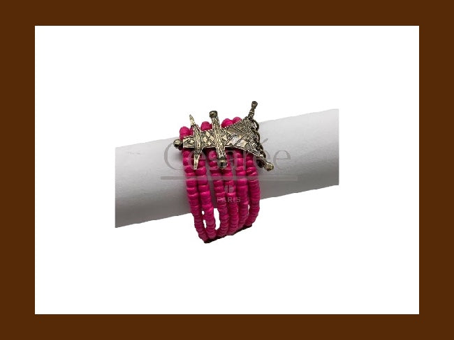 BRACELET FAYOUM 8 ROSE