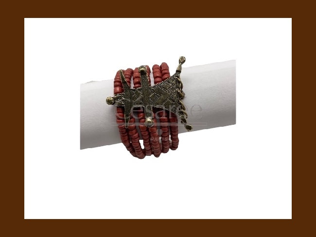 BRACELET FAYOUM 8 ROUILLE