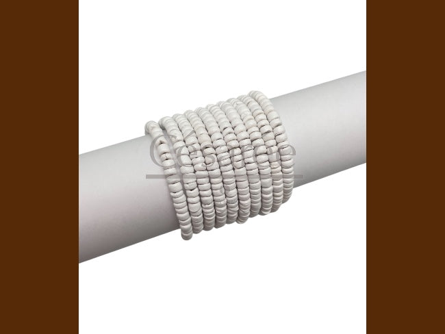 BRACELET MANCHETTE BLANC