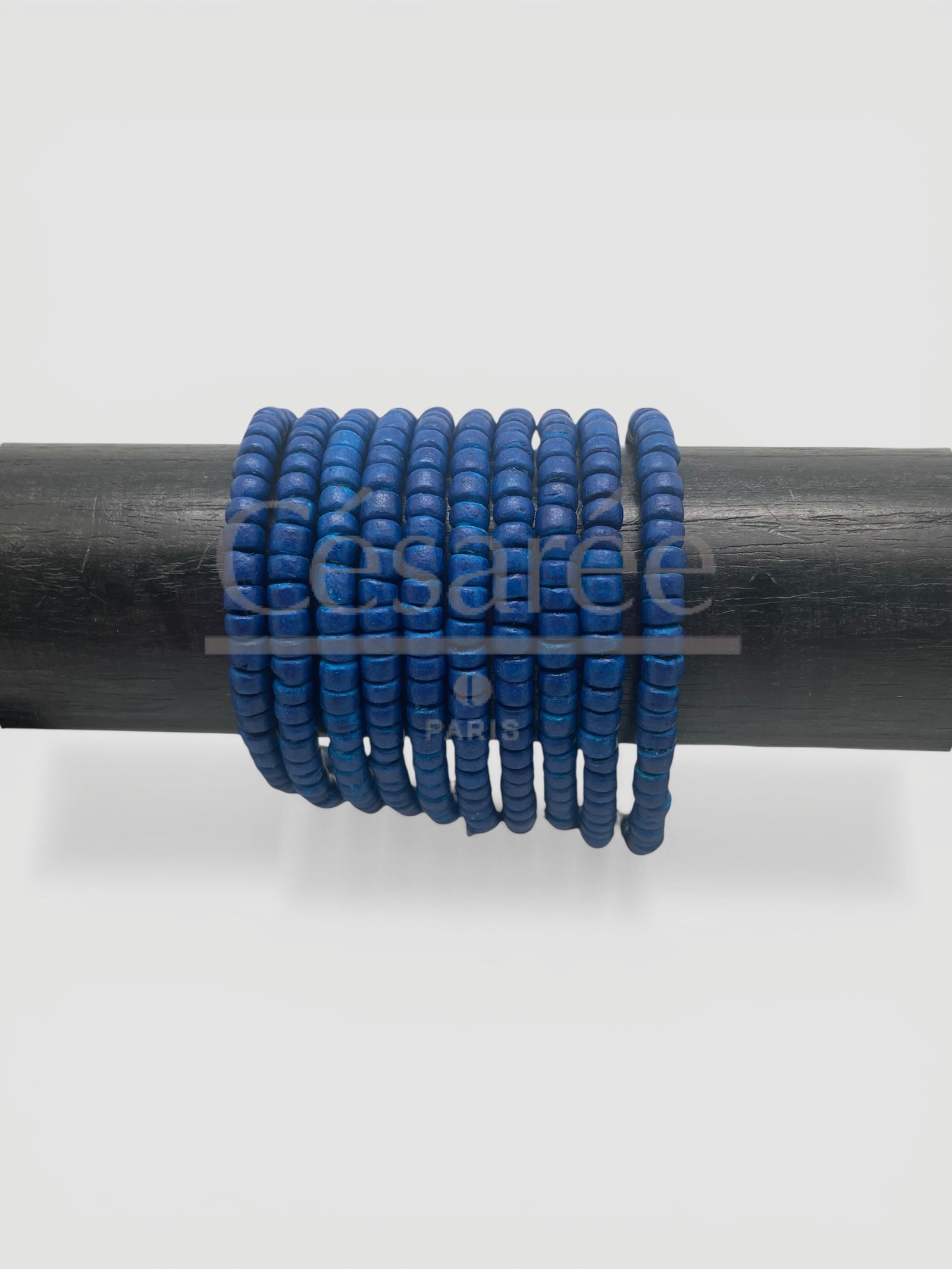 BRACELET MANCHETTE BLEU