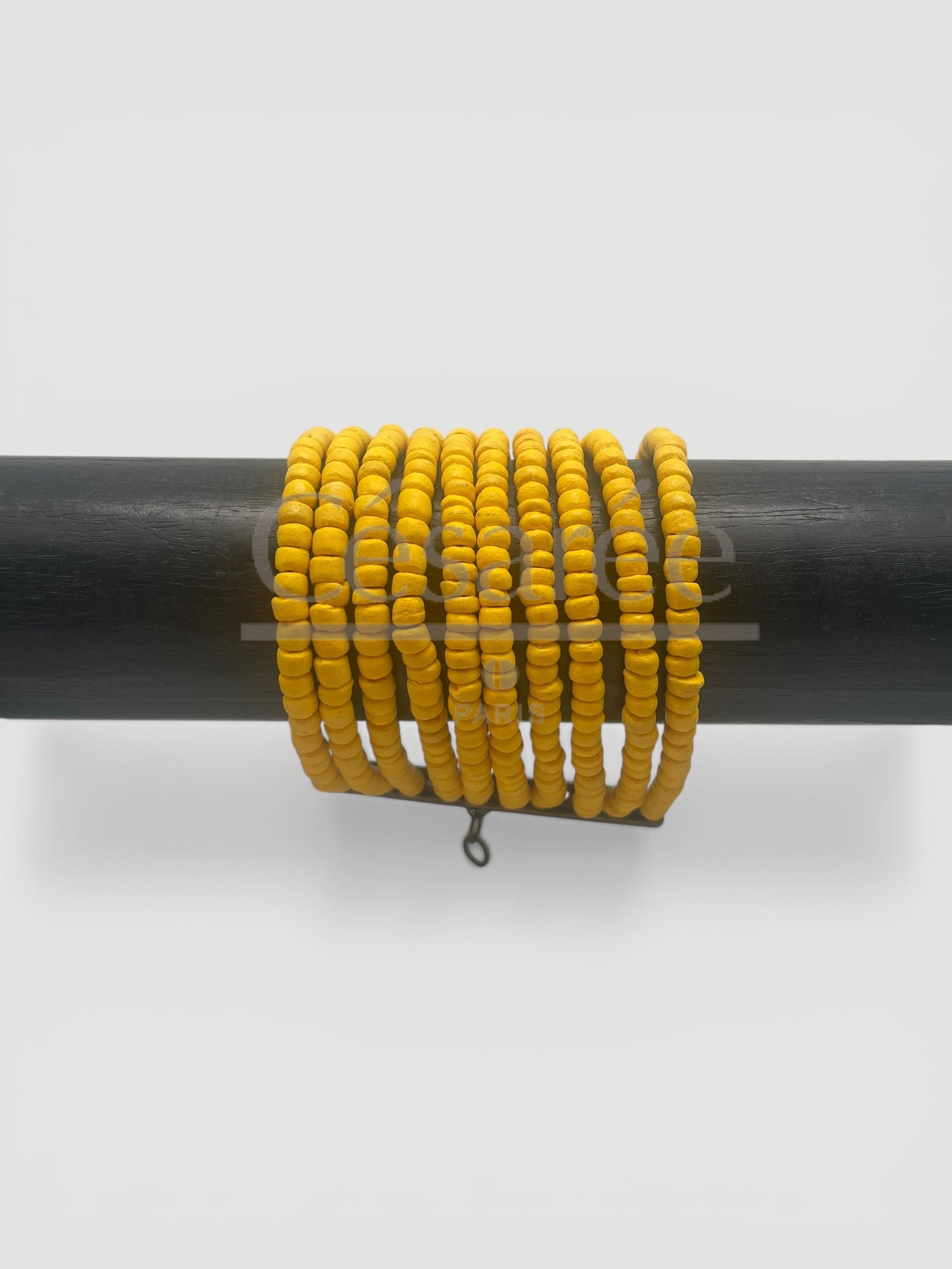 BRACELET MANCHETTE JAUNE