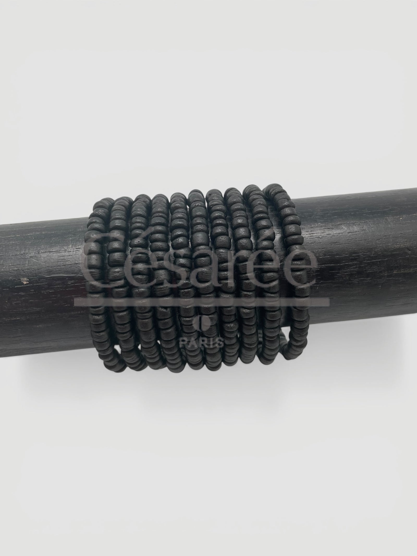 BRACELET MANCHETTE NOIR