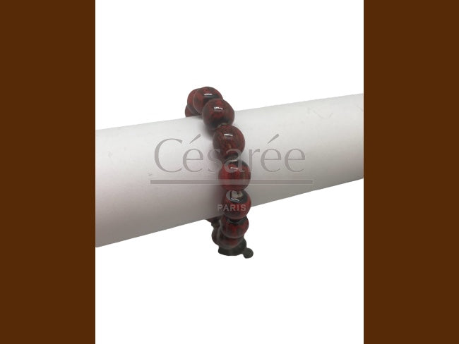 BRACELET THAI CERAMIQUE ROUGE