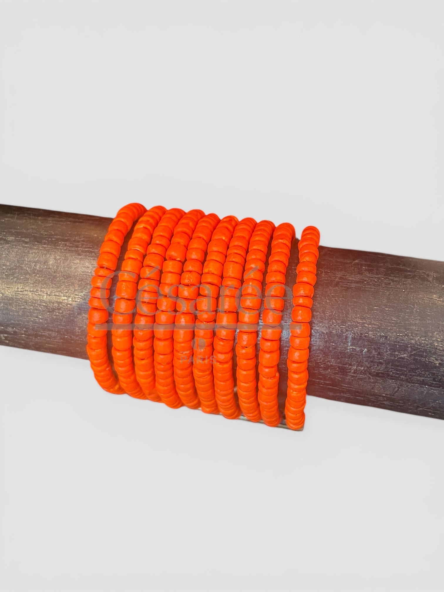 BRACELET MANCHETTE ORANGE