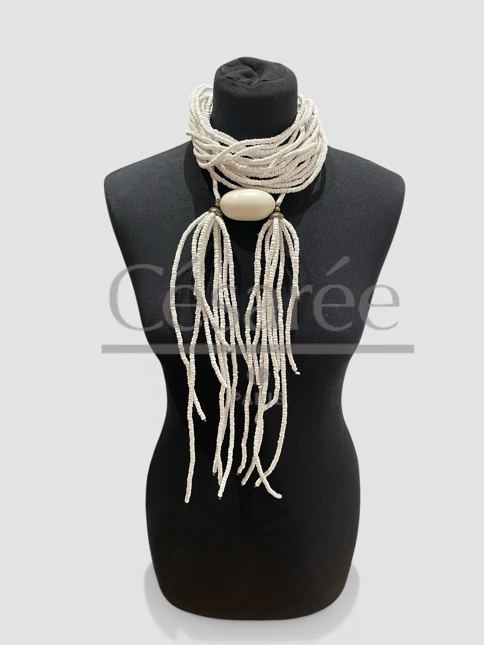 COLLIER CRUZ 4 BLANC