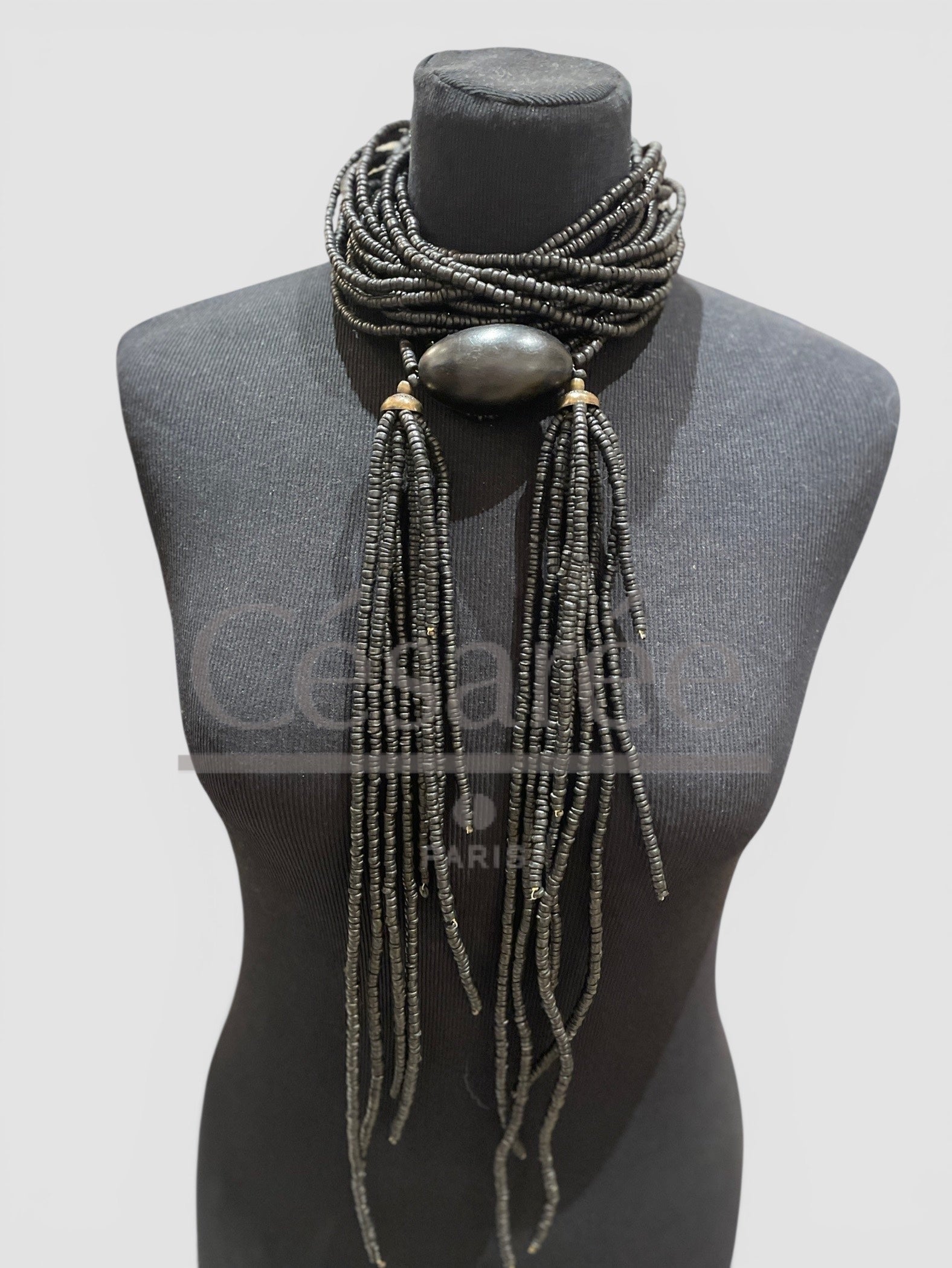 COLLIER CRUZ 4 NOIR