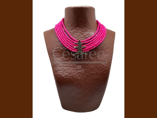 COLLIER FAYOUM 8 ROSE