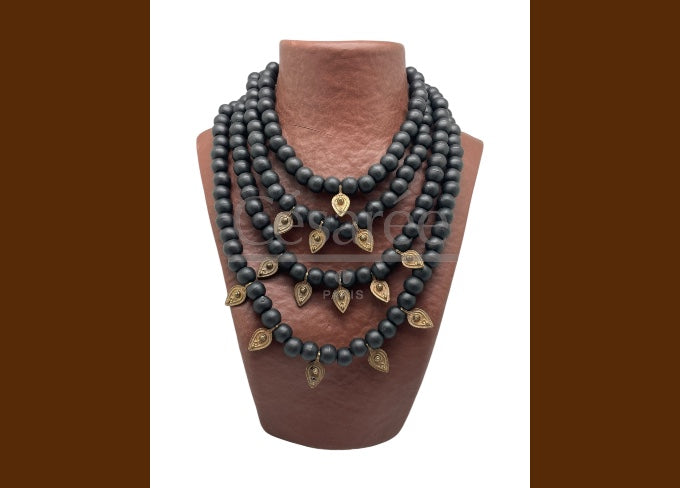 COLLIER HADDA 5 NOIR