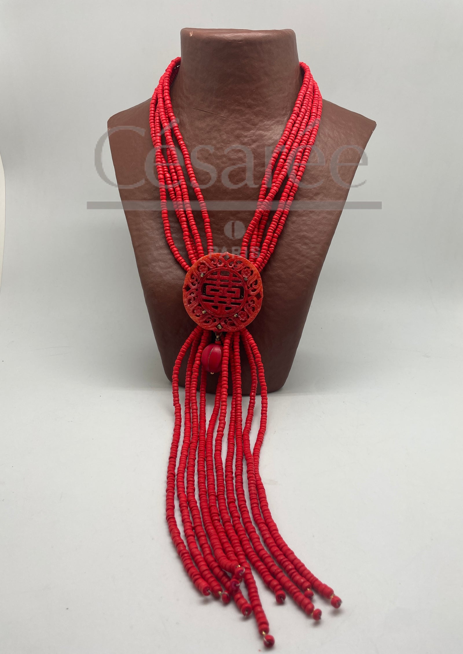 COLLIER KEA ROUGE