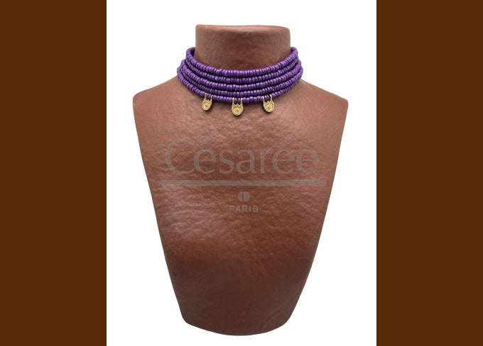 COLLIER MOKKA VIOLET