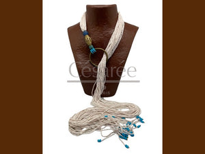 COLLIER SERAM 2 BLANC