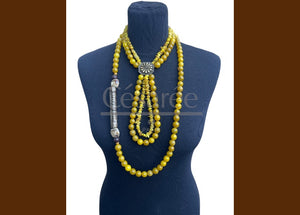 COLLIER SUMARA 4 JAUNE