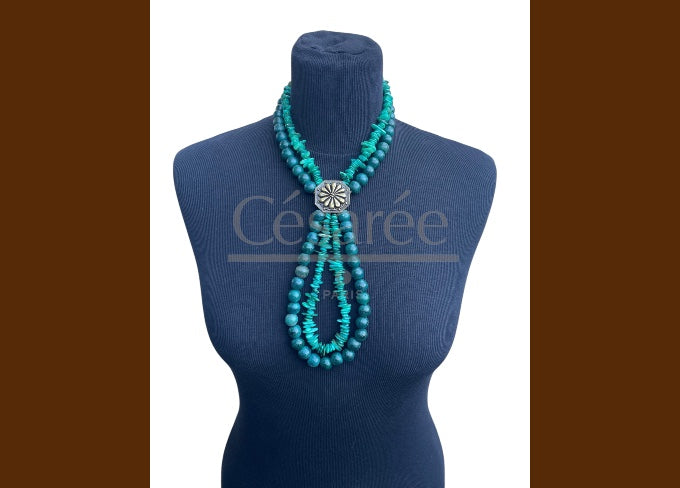 COLLIER SUMARA 3 VERT