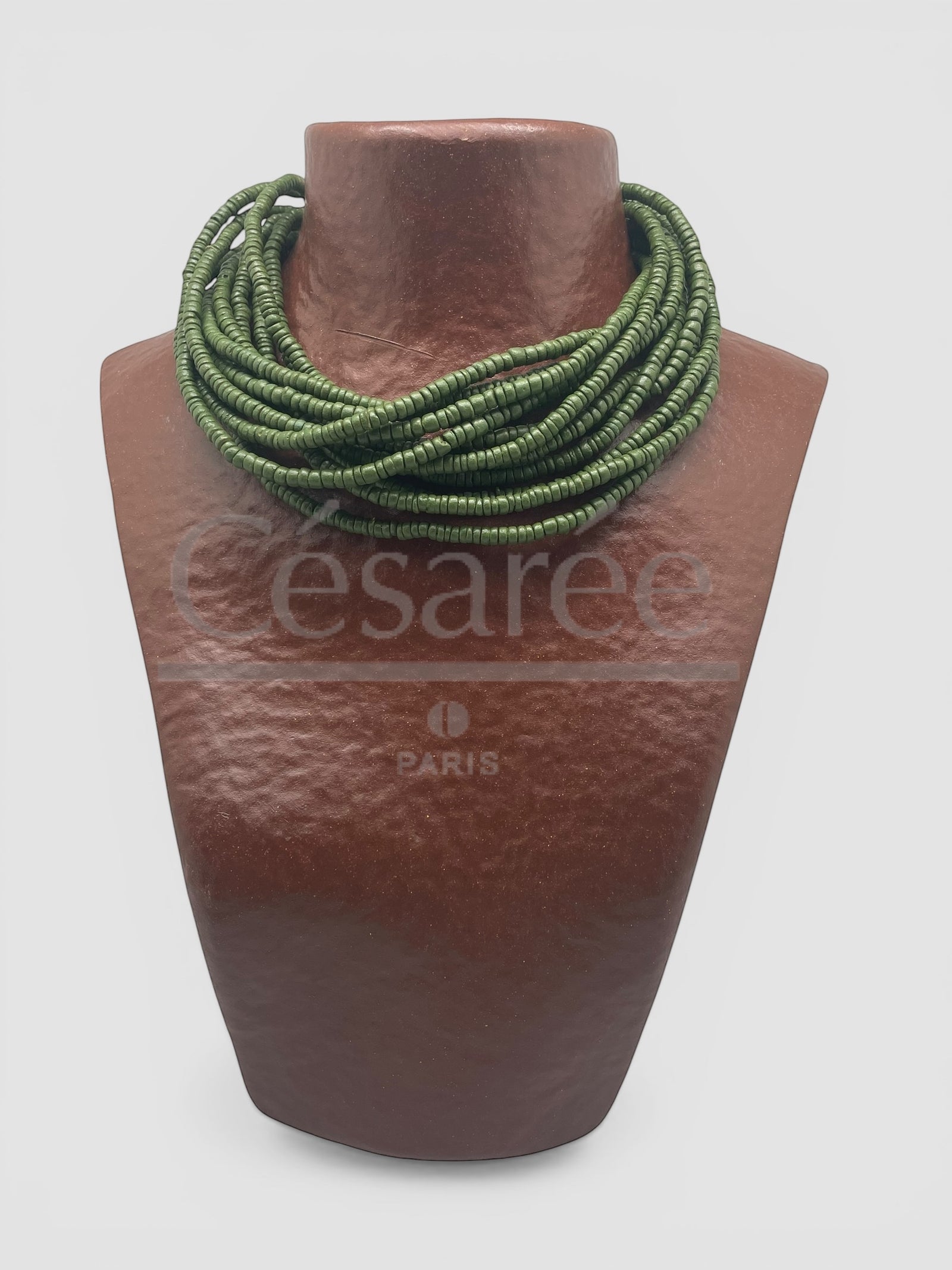 KHAKI WOOD TWISTED