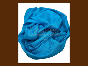 TURQUOISE BLUE SCARF